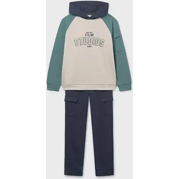 Dětská tepláková souprava Mayoral 7851.7F.Junior.9BYA námořnická modř 59X, vel. 166