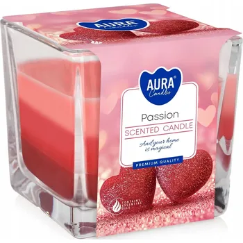 Svíčka Parafínová vonná svíčka Passion Aura 1 ks