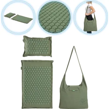 Akupresurní podložka Akupresurní podložka XTREXO ECO s polštářkem TXO-B4Z006-GN green