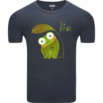 Pánské tričko s potiskem zvířete "Všechno v pořádku" M
