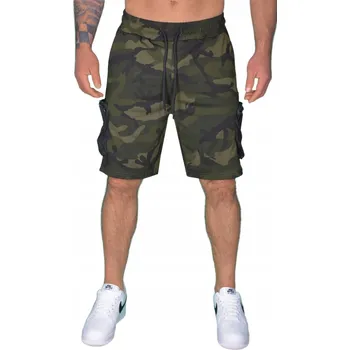 Pánské kraťasy J STYLE Pánské kraťasy - kapsáče ke kolenům M-393, velikost L