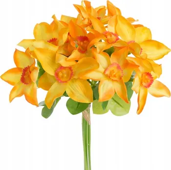 umělá květina Umělá kytice narcis 20 cm 12 Ks 209CAN881887_36