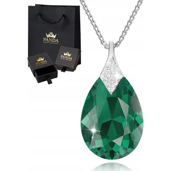 Přívěsek Přívěsek Stříbrné kapky Náhrdelník 925 Dárek pro manželku Valentýna Vánoce