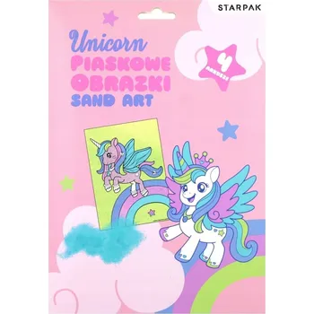 kreativní sada OBRÁZKY Z PÍSKU - JEDNOROŽCI 9762