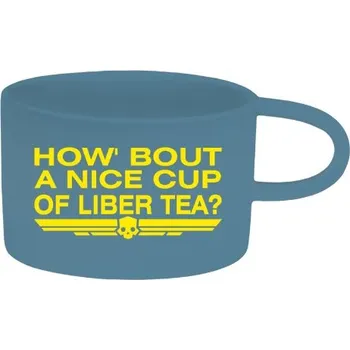 Hrnek Makronka s potiskem Nice cup of liber tea