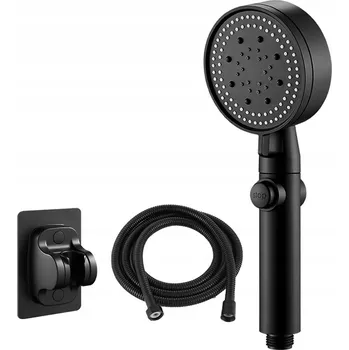 Sprchový set SPRCHOVÁ HLAVICE RUKOJEŤ S DRŽÁKEM HADICE SPRCHOVÝ SET