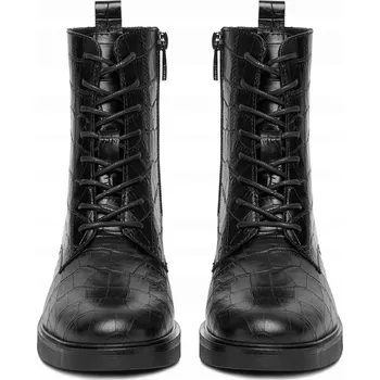 Dámské kozačky Gino Rossi dámské kotníkové boty černé C-ADELE-25217