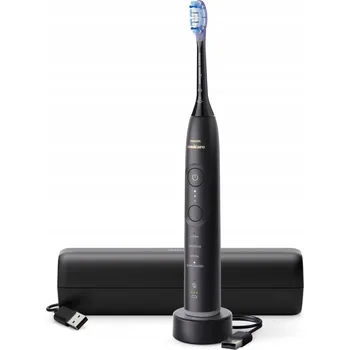Elektrický zubní kartáček Philips Sonicare 7100 sonický kartáček s aplikací pouzdro, bílá barva HX7420/02