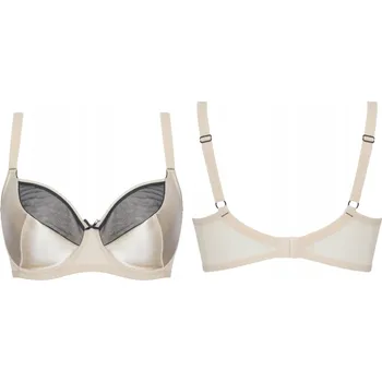 Podprsenka Podprsenka polovyztužená Mitex Shine zlatá černá vel. 70E