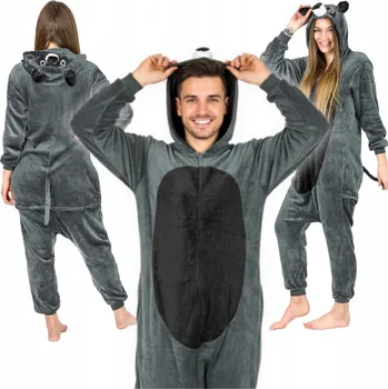 Dámské pyžamo PIŽAMO-OVERAL MÝVAL ČISTOTNÝ KIGURUMI OVERAL L