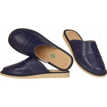 Dámská obuv Pantofle Kožené domácí pantofle Komfortní loutky Zakryté Bamboše 36