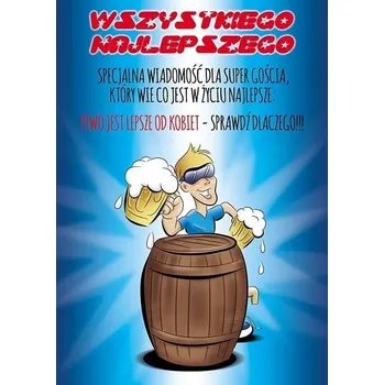 Obraz Pohlednice COMIC B6+ OBÁLKA Č. 26 NAROZENINY VŠE NEJLEPŠÍ