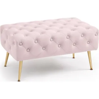 Taburet Taburetka MADRID pudrově růžová