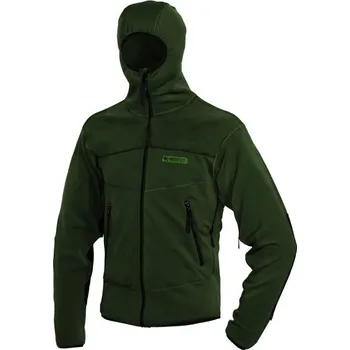 WARMPEACE Bunda s kapucí SNEAKER Polartec® alpine green XL ZELENÁ - OLIV