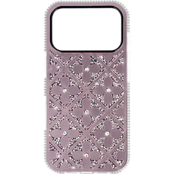 Pouzdro na mobilní telefon Zadní kryt Flower pro iPhone 17 Pro Max růžový