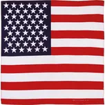 Šátek vlajka USA (Čtvercový šátek s potiskem vlajky Spojených států amerických)