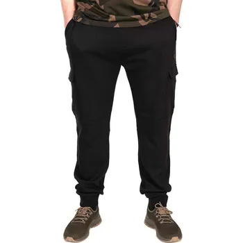 Pánské kalhoty Tepláky FOX LW Combat Jogger Black Camo L