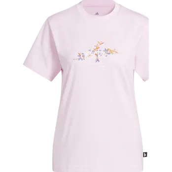 Dámské tričko Tričko adidas Clear Pink 1877748 12 (M)