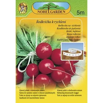 Semeno Ředkvička Stela výsevný pásek 5 m Nohel Garden
