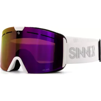 Lyžařské brýle Sinner ARC S MT WHT DBL FUL PINK MR VNT UNI bílá