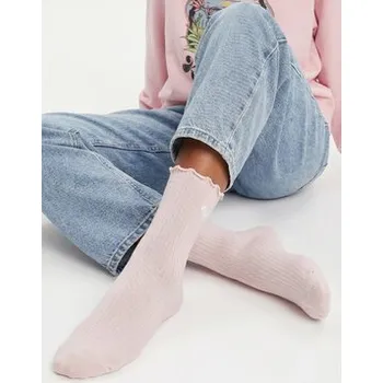 Pánská móda Dlouhé ponožky Roxy AS_ROXY_01W_SS25 (3-PACK) Růžová 31_34