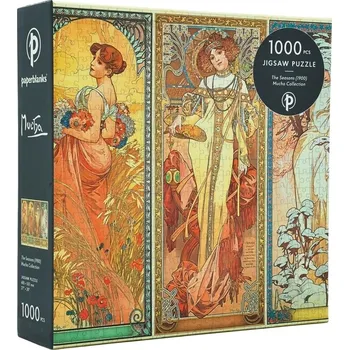 Puzzle Puzzle Mucha Collection: The Seasons 1000 dílků