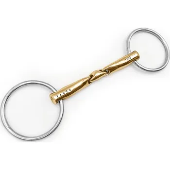 Udidlo pro koně Dvakrát lomené stihlové udidlo Fager Sweet Gold Axel Velikost: 13,5cm