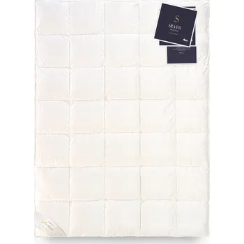 přikrývka Přikrývka 200x220cm celoroční AMZ SILVER PRESTIGE péřová 100% krémová +