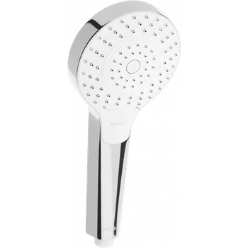 Tyč na sprchový závěs Mexen příslušenství - hlavice ruční sprchy Oval R-05, 3-funkce, chrom, 79505-00
