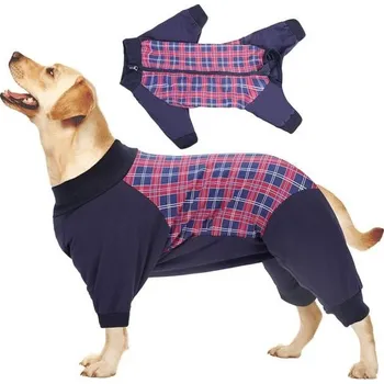 Airsoft HEYWEAN Pooperační kombinéza pro psy s dlouhým rukávem se zipem Pooperační kombinéza pro psy Po