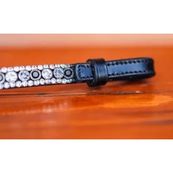 Jezdectví Sedlářská výroba Čelenka Decandra Barva: černá, Velikost: X-FULL