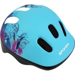 SPOKEY Dětská květinářská cyklistická přilba MODRÁ