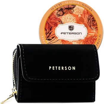 Peněženka Peterson peněženka eko kůže černá - dámská
