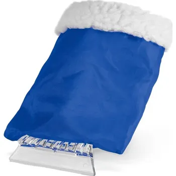 Autoškrabka SOLDEU. Škrabka na led s rukavicí - Královská modrá