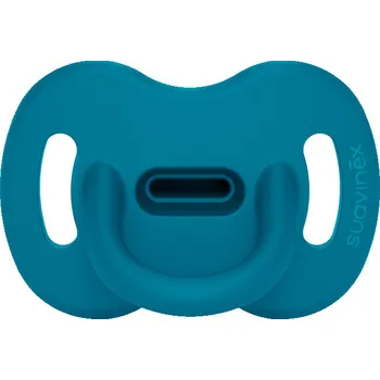 Suavinex Colour Essence Fyziologický dudlík 0–6m 1 ks petrolejový