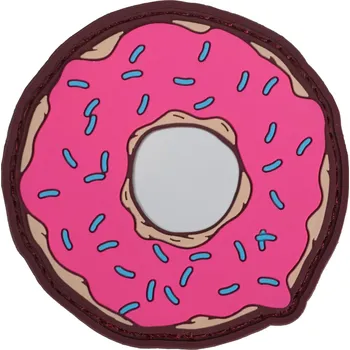 ELITEX TRAINING Nášivka Donut na suchý zip Elitex Training ČERNÁ