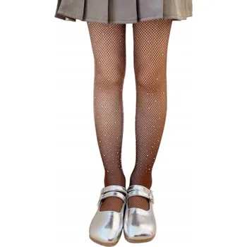 Dětské punčocháče ZOYA Fashion hnědé polyester velikost 146