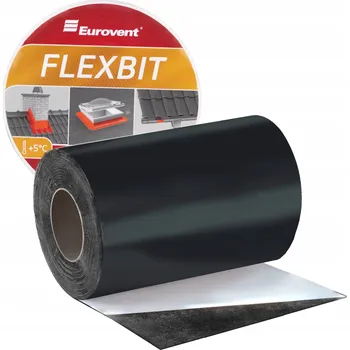 Lepicí páska Bitumenová těsnicí páska na střechy 150mm x 10m RAL 7016 Eurovent