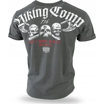 Bavlněné Tričko Dobermans Aggressive Valhalla TS272 r.XXL Khaki