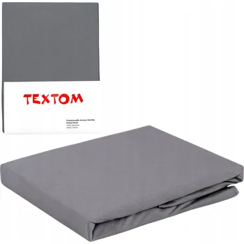 Prostěradlo Prostěradlo s gumou Bavlna 100% 120x200+30 ŠEDÉ Jersey Velmi silné