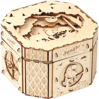 Hlavolam Hlavolam TREASURE BOX - Jungle Secret (DIY) - obtížnost 3/4 Eureka