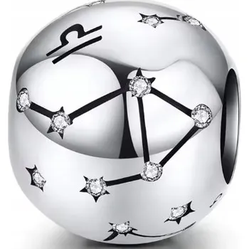 Přívěsek Přívěsek znamení zvěrokruhu Váhy 23.09 - 23.10 korálek charms stříbro 925