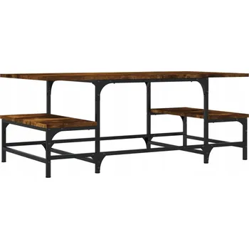 Konferenční stolek Konferenční stolek, kouřový dub, 100x50,5x40 cm