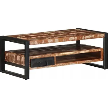 Konferenční stolek Konferenční stolek VidaXL obdélníkový 90 x 50 x 36 cm, vícebarevný