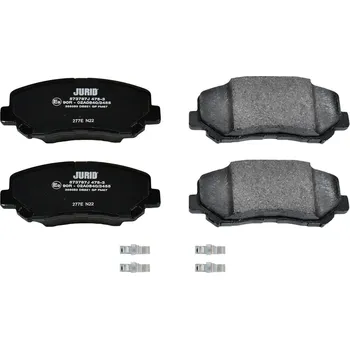 Brzdový systém Sada brzdových destiček, kotoučová brzda JURID 573787J