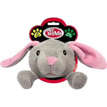 Hračka pro psa Plyšová Hračka pro psa Pet Nova Plyšový králík 12,5 cm