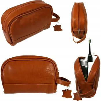 Kabelka GSTL pouzdro/taštička do ruky na kosm hnědá