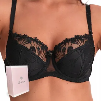 Podprsenka Gaia 1302 Paris Podprsenka polovyztužená SEMI SOFT černá 80D