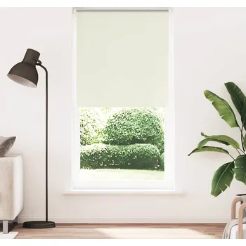 Roleta vidaXL Roleta zatemňovací šířka látky 90,7 cm polyester [4011855] Barva: Tlumeně bílá