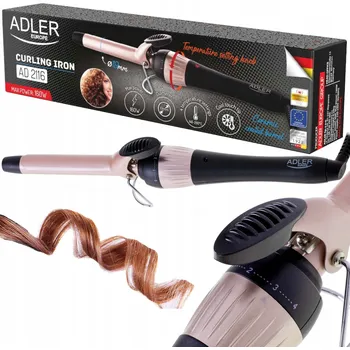 Péče o vlasy Kulma na vlasy 19 mm s regulací teploty Adler AD 2116